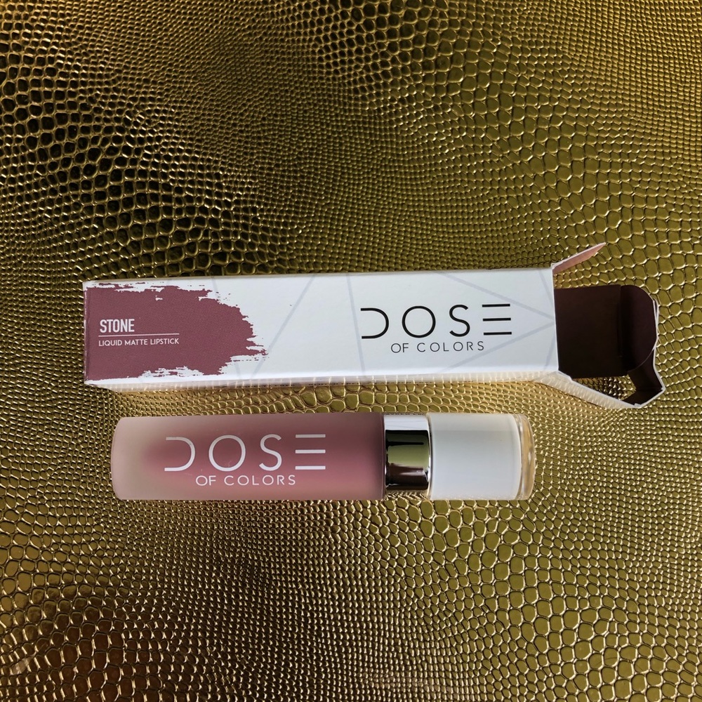 Dose of Colors Liquid Matte Lipstick in Stone